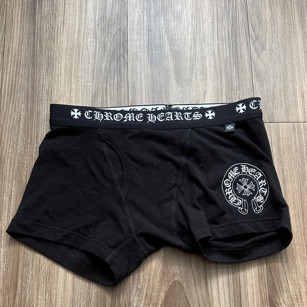 Chrome Hearts Women's Black Athletic Shorts